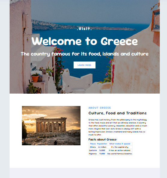 Greece-Travel-Project
